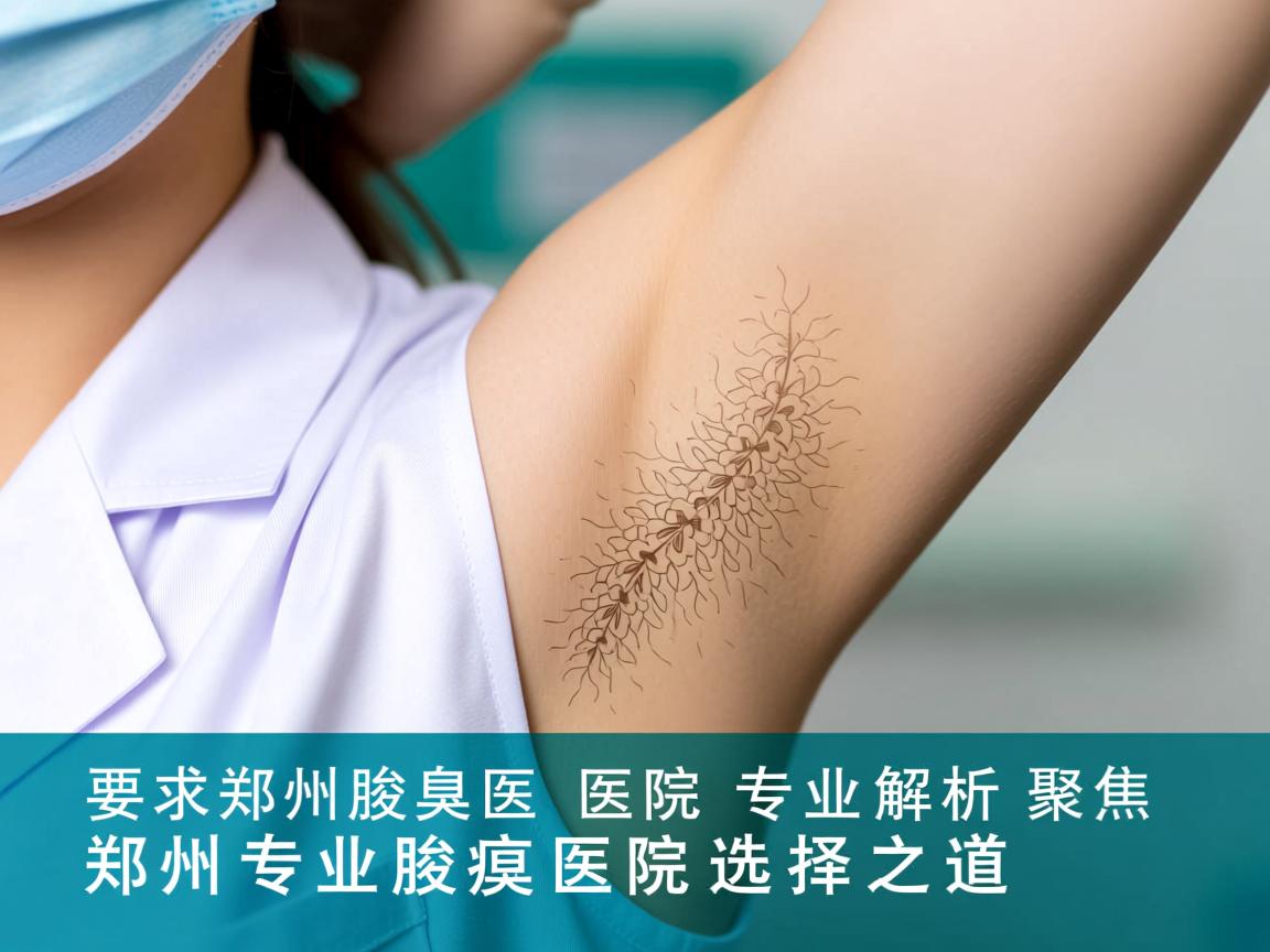 郑州腋臭医院专业解析,聚焦郑州专业腋臭医院的选择之道 郑州腋臭医院专业解析,聚焦郑州专业腋臭医院的选择之道