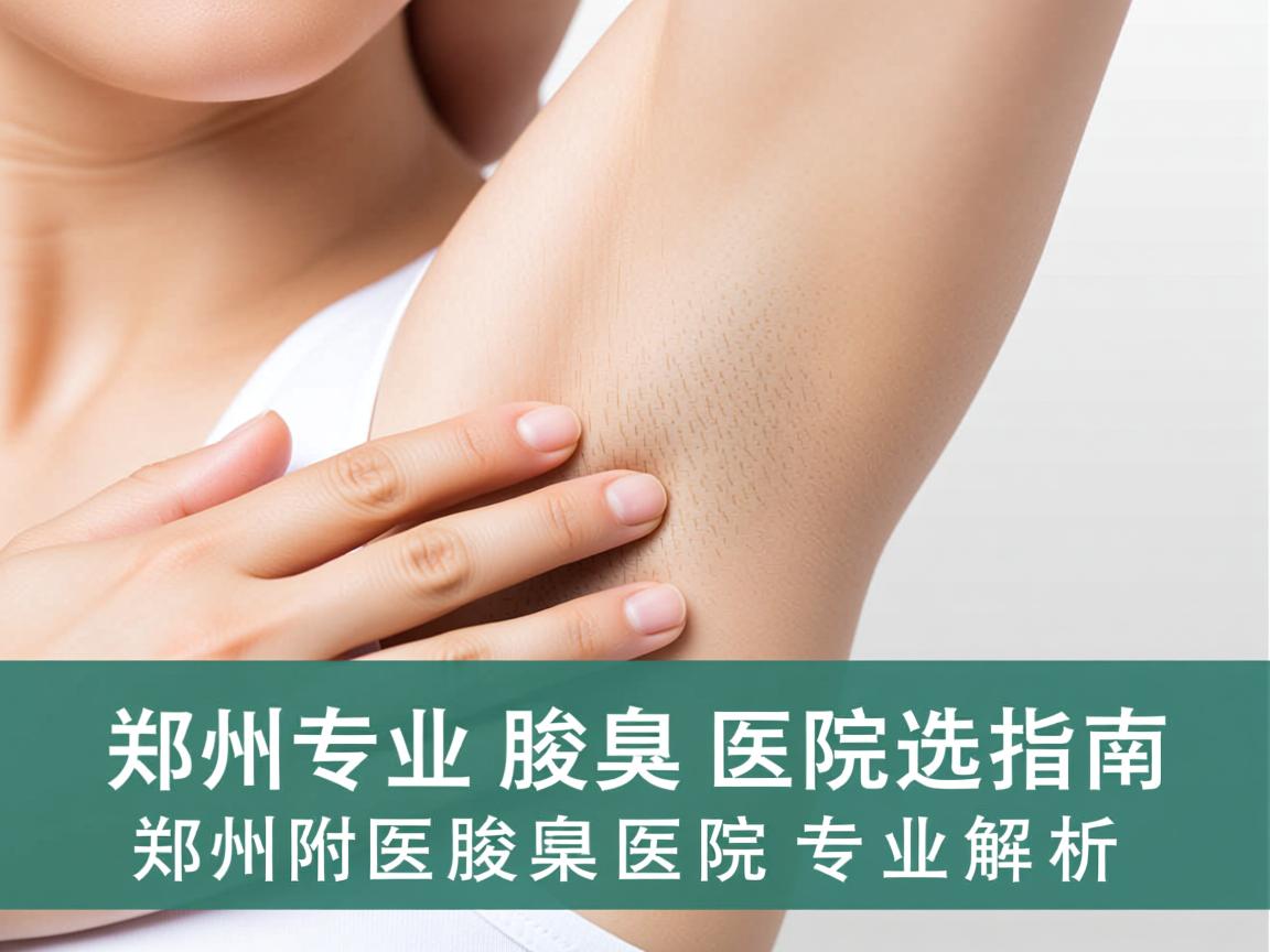 郑州专业腋臭医院选择指南，郑州附医腋臭医院专业解析
