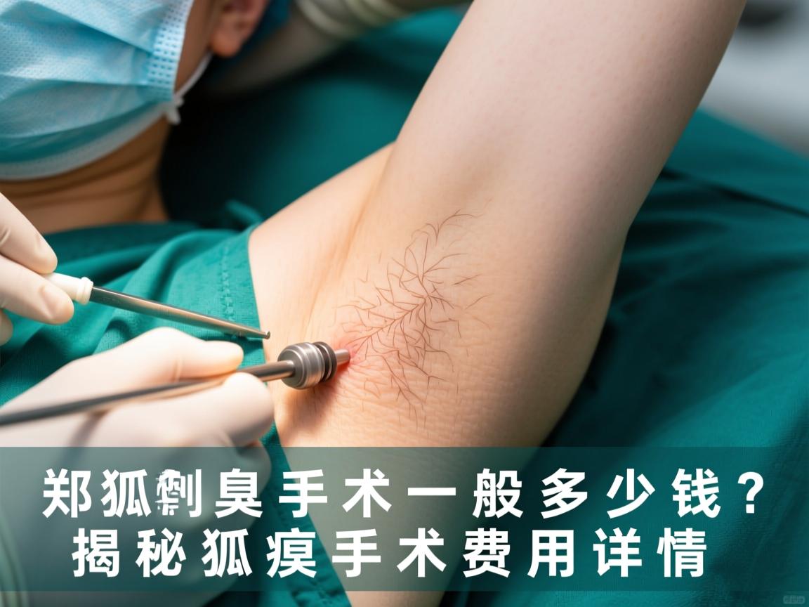 郑州割狐臭手术一般多少钱？揭秘狐臭手术费用详情