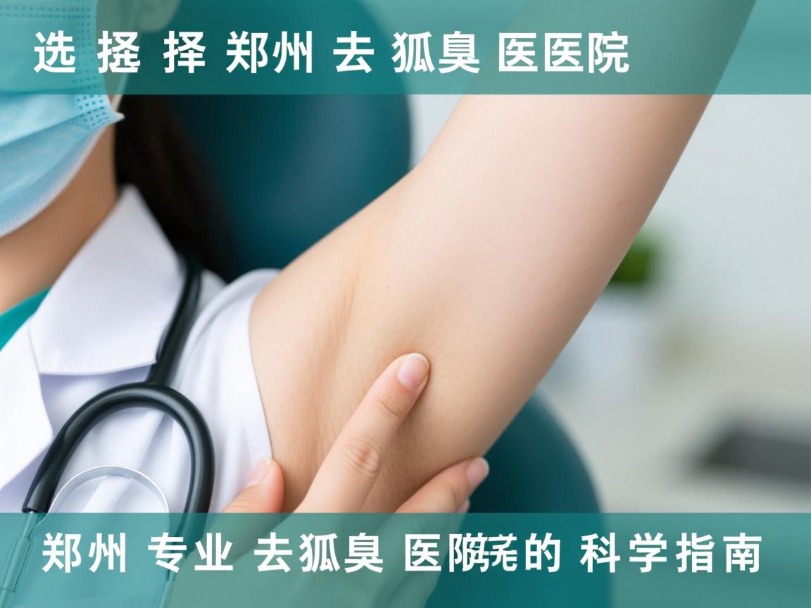 选择郑州去狐臭医院，郑州专业去狐臭医院的科学指南