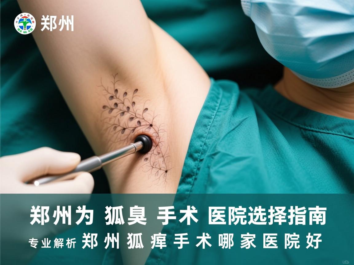 郑州狐臭手术医院选择指南，专业解析郑州狐臭手术哪家医院好