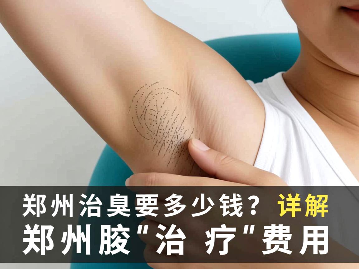 郑州治腋臭要多少钱？详解郑州腋臭治疗费用