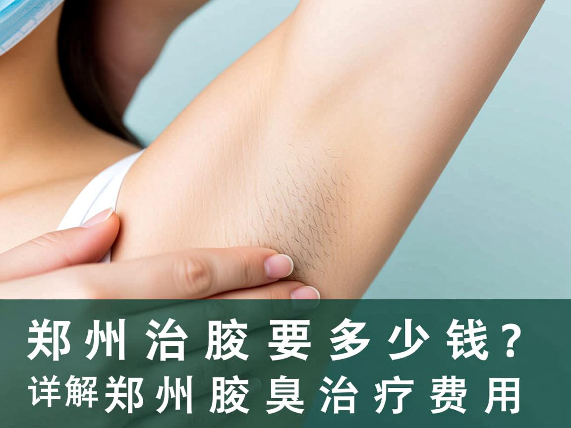 郑州治腋臭要多少钱？详解郑州腋臭治疗费用