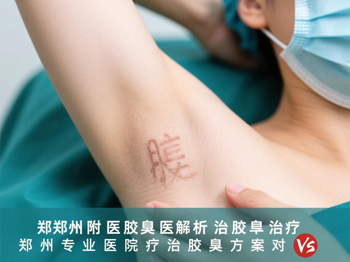 郑州附医腋臭医院解析腋臭治疗，郑州专业医院治腋臭方案对比