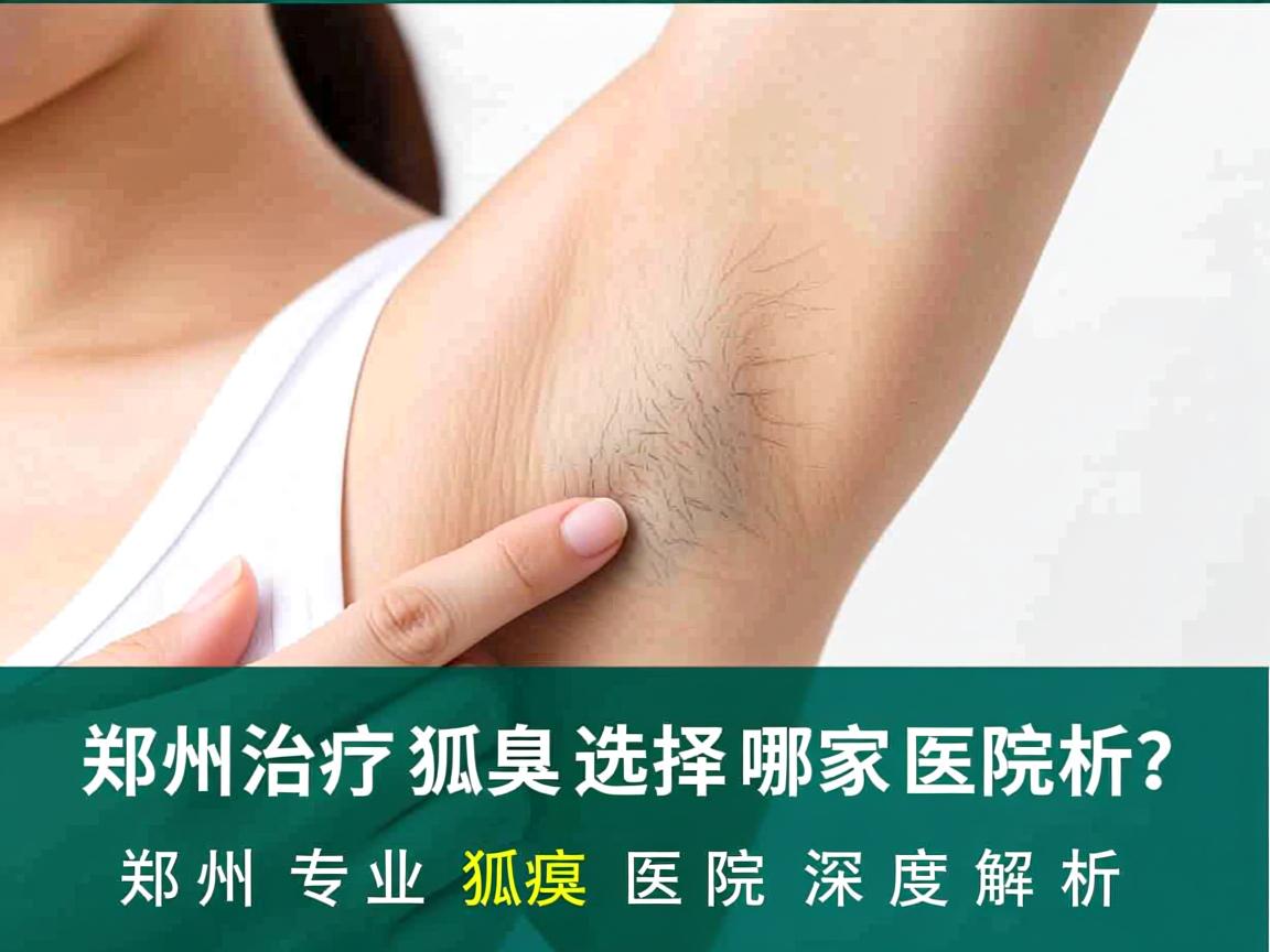 郑州治疗狐臭选择哪家医院？郑州专业狐臭医院深度解析