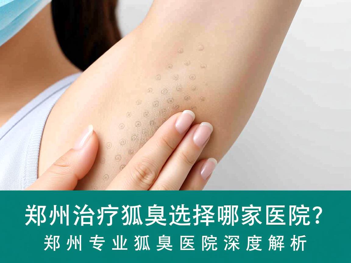 郑州治疗狐臭选择哪家医院？郑州专业狐臭医院深度解析