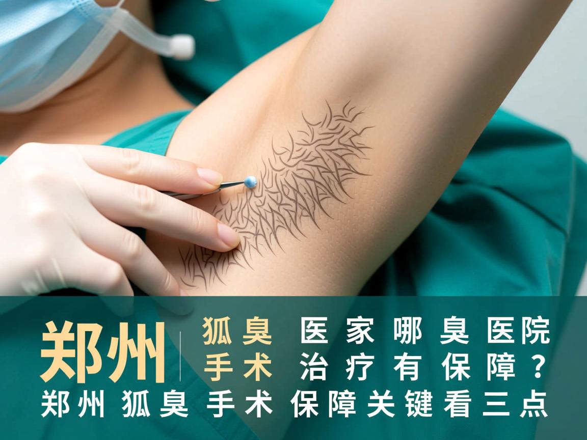 郑州狐臭手术哪家医院治疗有保障？郑州狐臭手术保障关键看三点