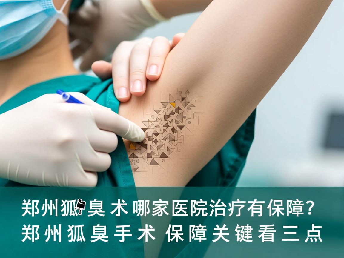 郑州狐臭手术哪家医院治疗有保障？郑州狐臭手术保障关键看三点