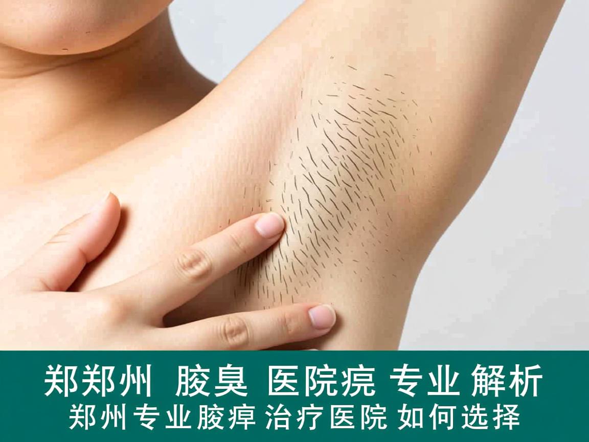 郑州腋臭医院专业解析，郑州专业腋臭治疗医院如何选择
