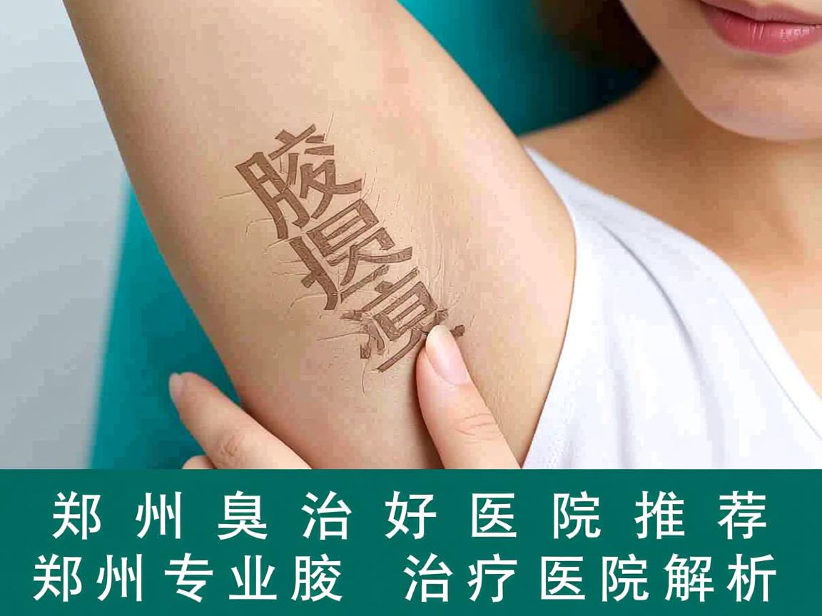 郑州腋臭治疗好医院推荐，郑州专业腋臭治疗医院解析