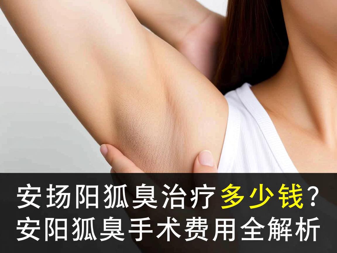 安阳狐臭治疗多少钱？安阳狐臭手术费用全解析