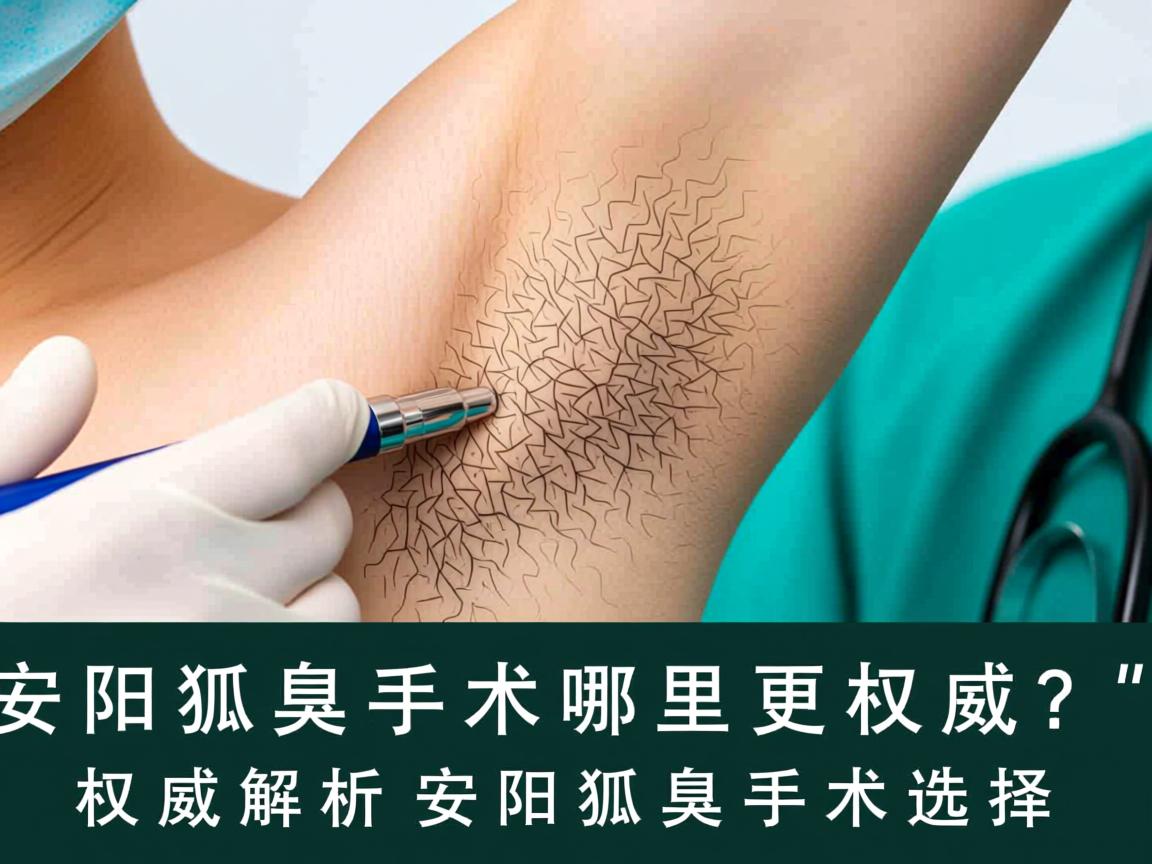安阳狐臭手术哪里更权威？权威解析安阳狐臭手术选择