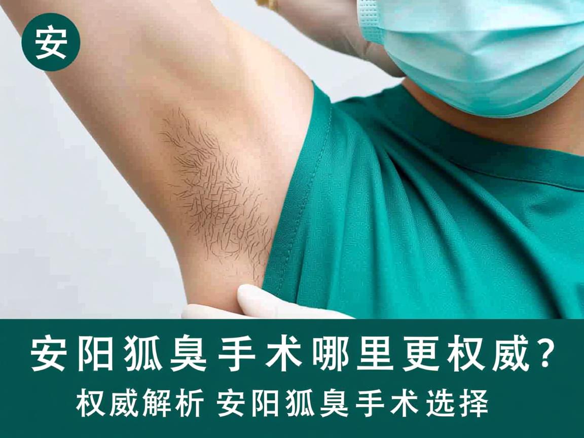 安阳狐臭手术哪里更权威？权威解析安阳狐臭手术选择