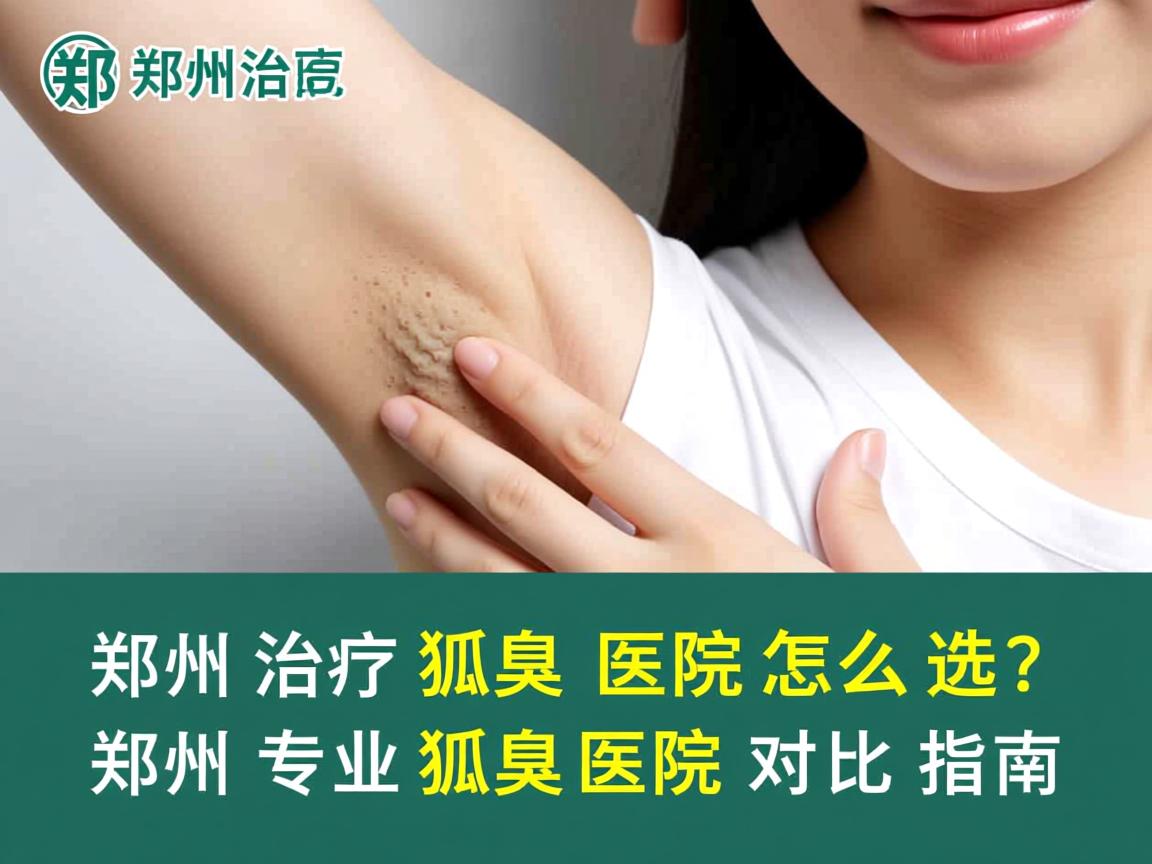 郑州治疗狐臭医院怎么选？郑州专业狐臭医院对比指南