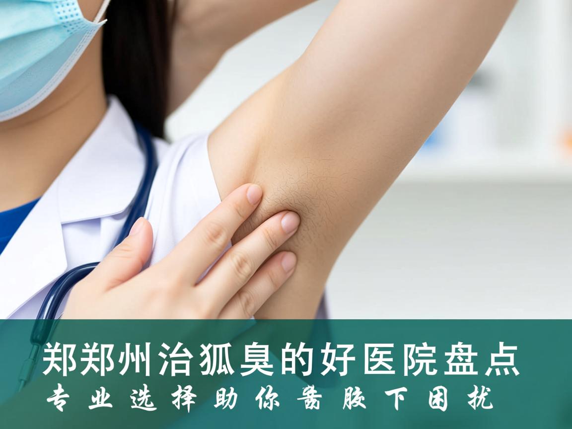 郑州治狐臭的好医院盘点，专业选择助你告别腋下困扰
