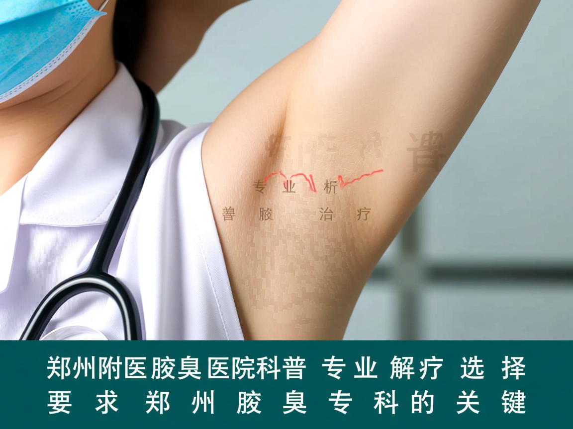 郑州附医腋臭医院科普，专业解析腋臭治疗，选择郑州腋臭专科的关键