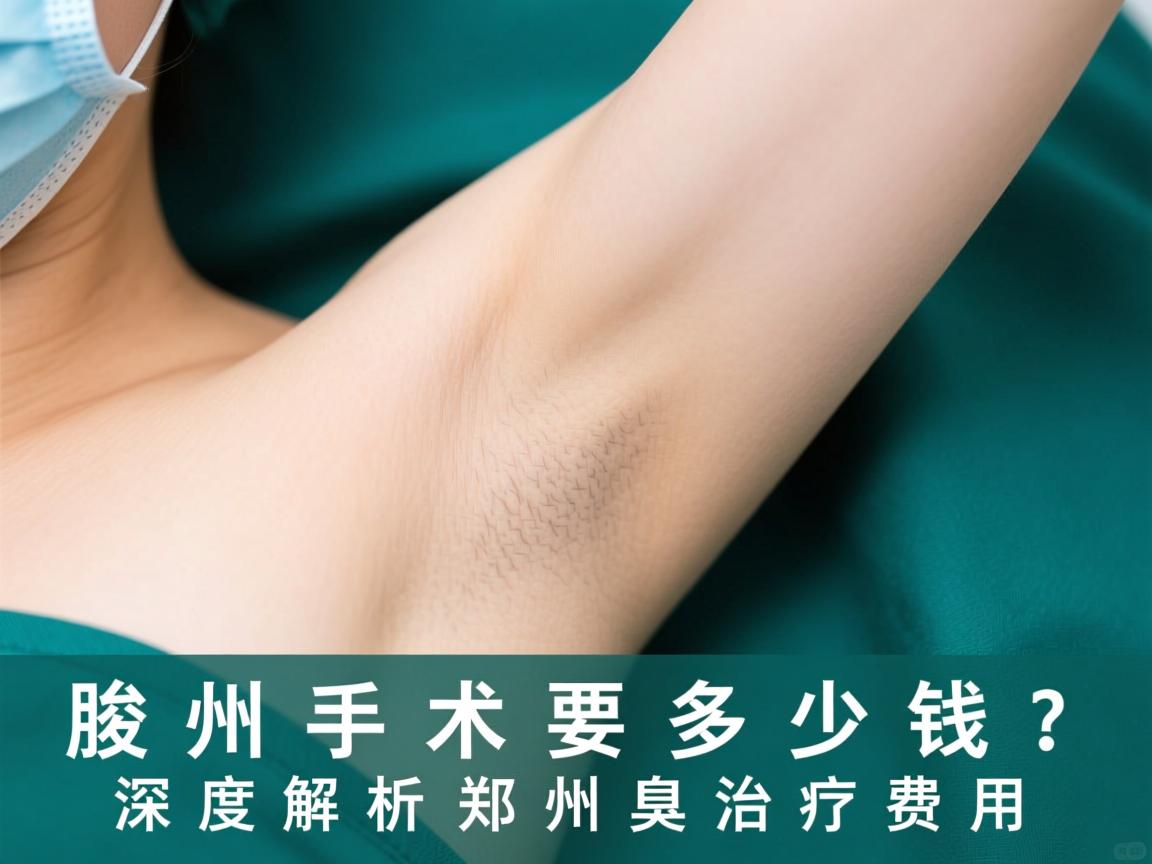 郑州腋臭手术要多少钱？深度解析郑州腋臭治疗费用