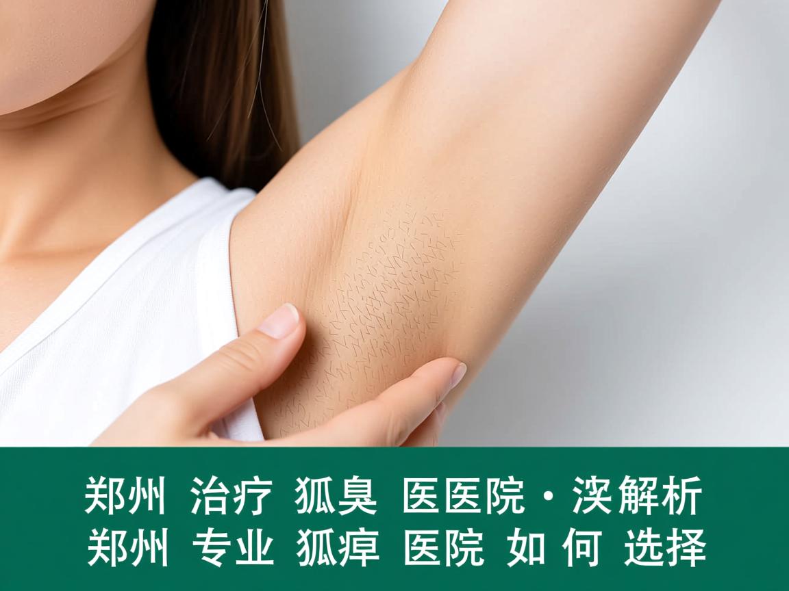 郑州治疗狐臭医院解析，郑州专业狐臭医院如何选择