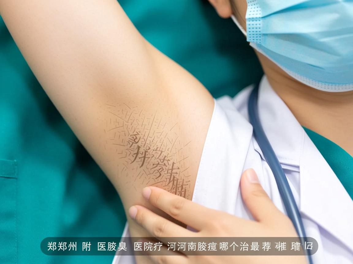 郑州附医腋臭医院解析，河南腋臭哪个医院治疗最好推荐指南