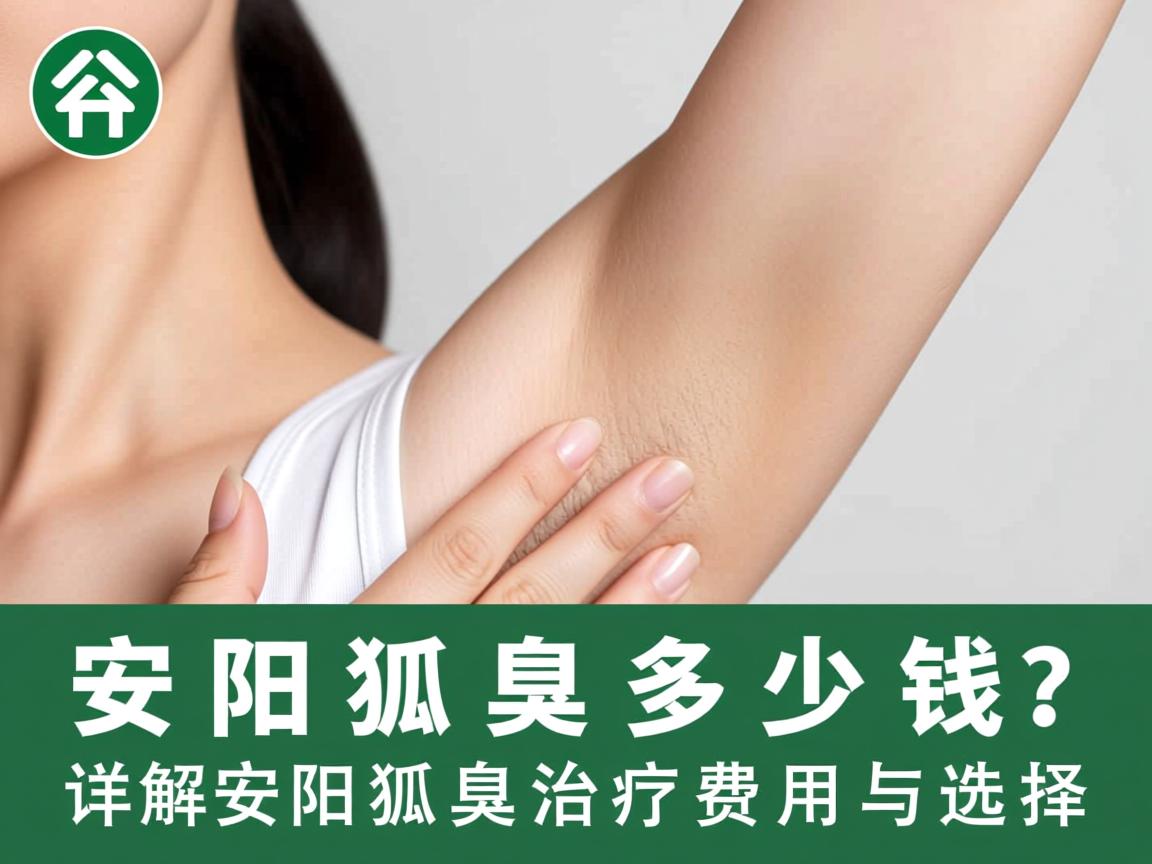 安阳狐臭多少钱？详解安阳狐臭治疗费用与选择