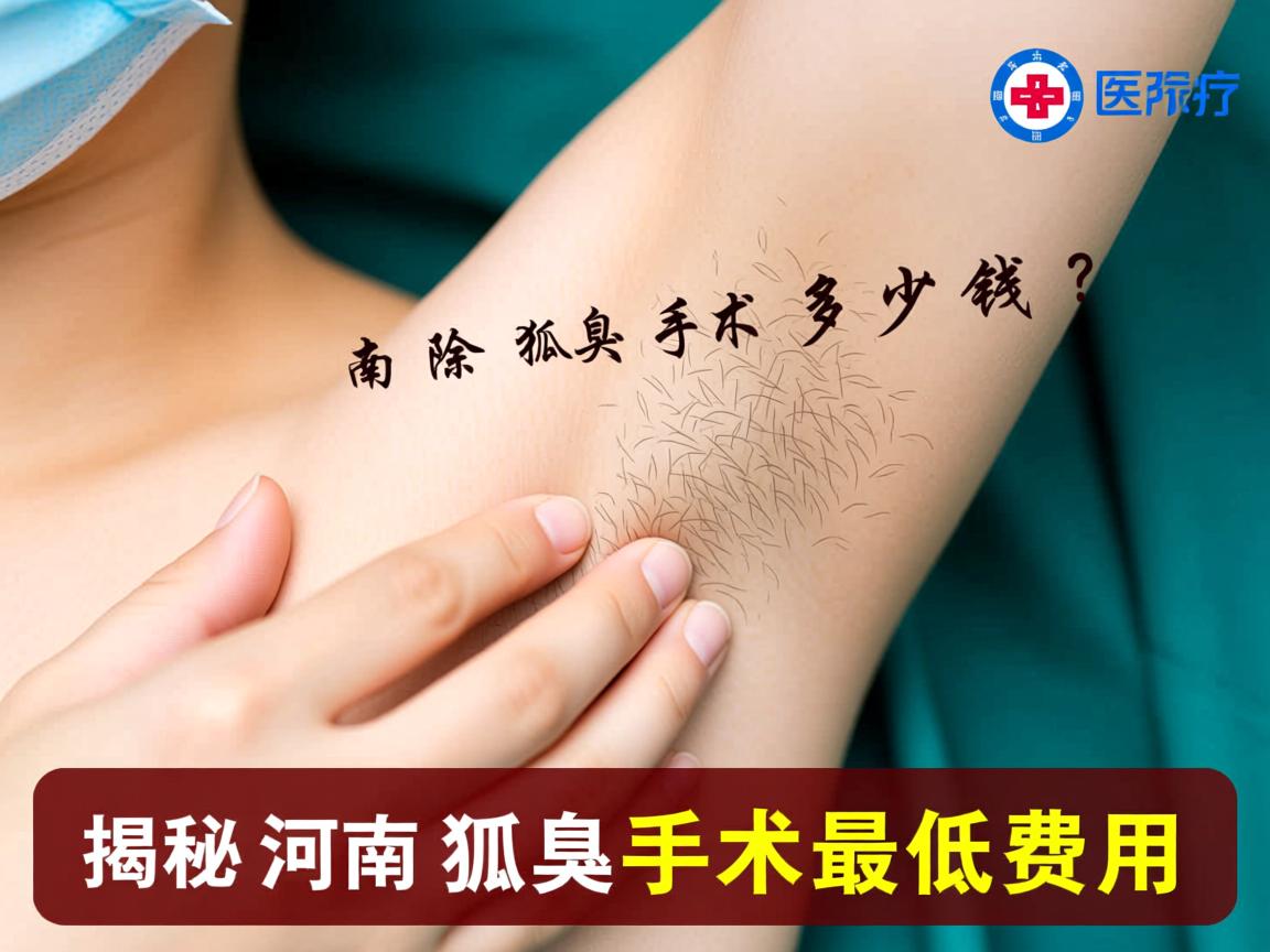 河南去除狐臭手术多少钱？揭秘河南狐臭手术最低费用