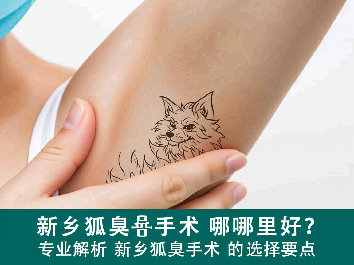 新乡狐臭手术哪里好？专业解析新乡狐臭手术的选择要点