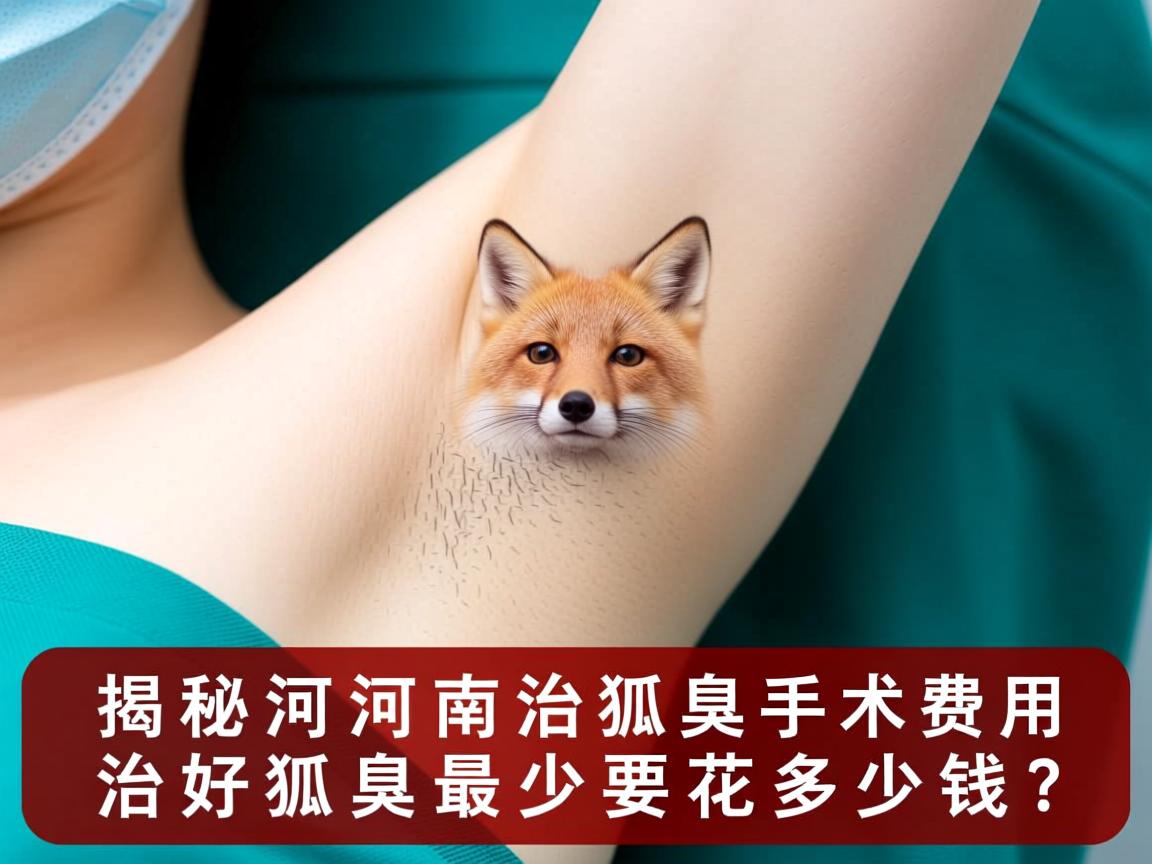 揭秘河南治狐臭手术费用，治好狐臭最少要花多少钱？