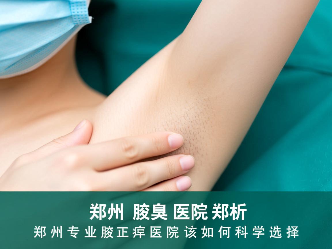 郑州腋臭医院解析，郑州专业腋臭医院该如何科学选择