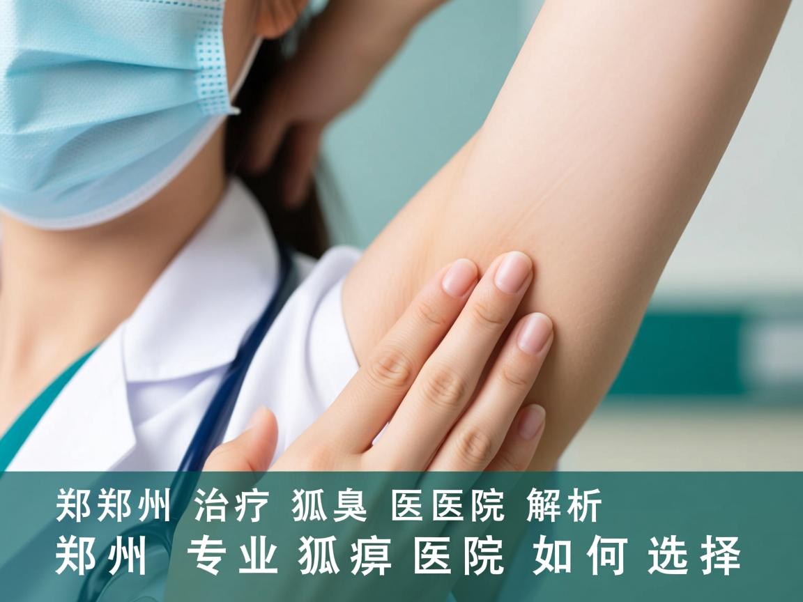 郑州治疗狐臭医院解析，郑州专业狐臭医院如何选择