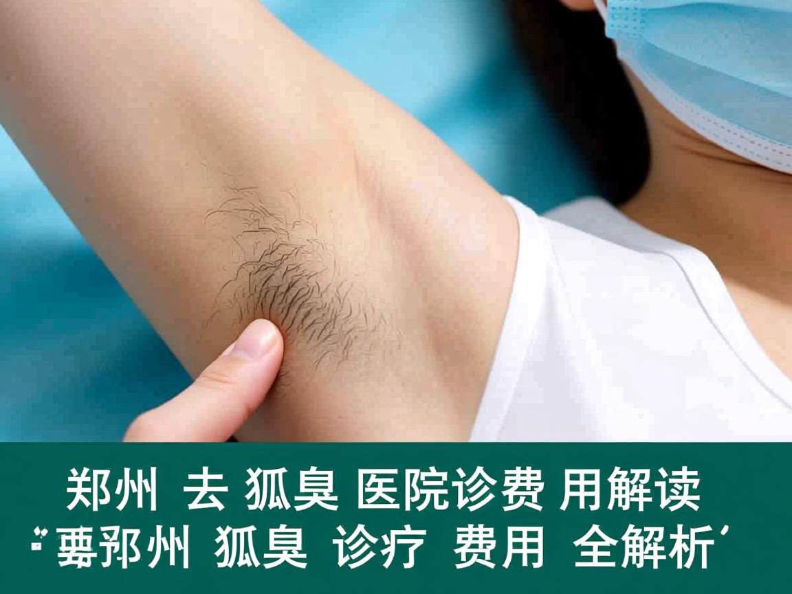 郑州去狐臭医院诊疗费用解读，郑州狐臭诊疗费用全解析