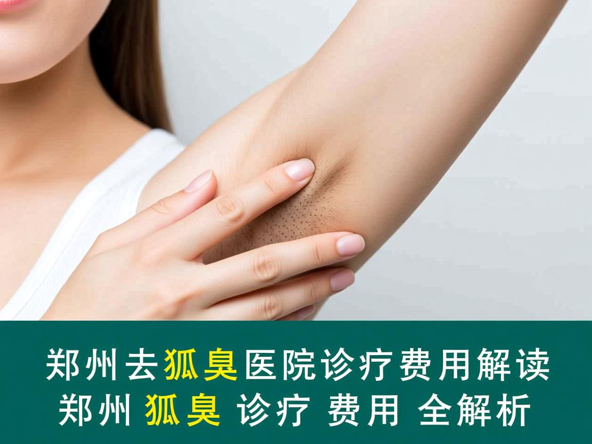 郑州去狐臭医院诊疗费用解读，郑州狐臭诊疗费用全解析