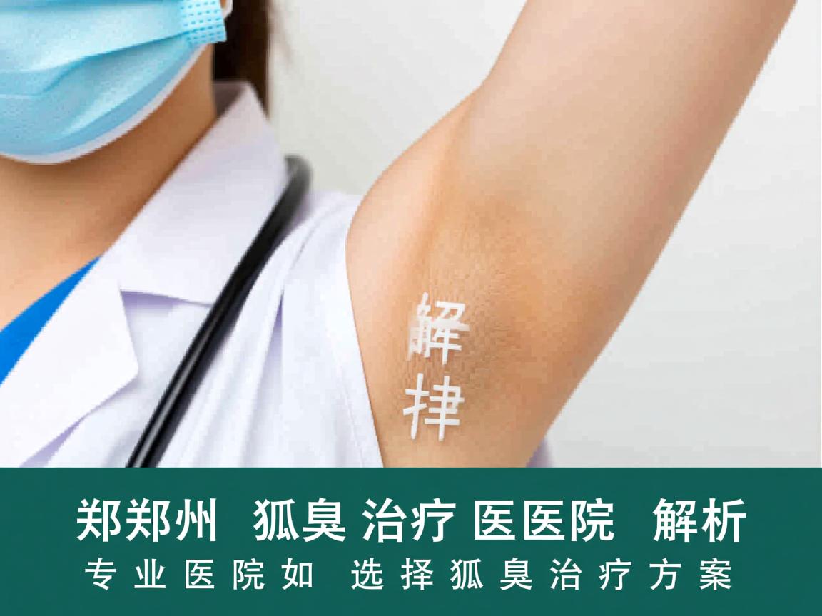 郑州狐臭治疗医院解析，专业医院如何选择狐臭治疗方案