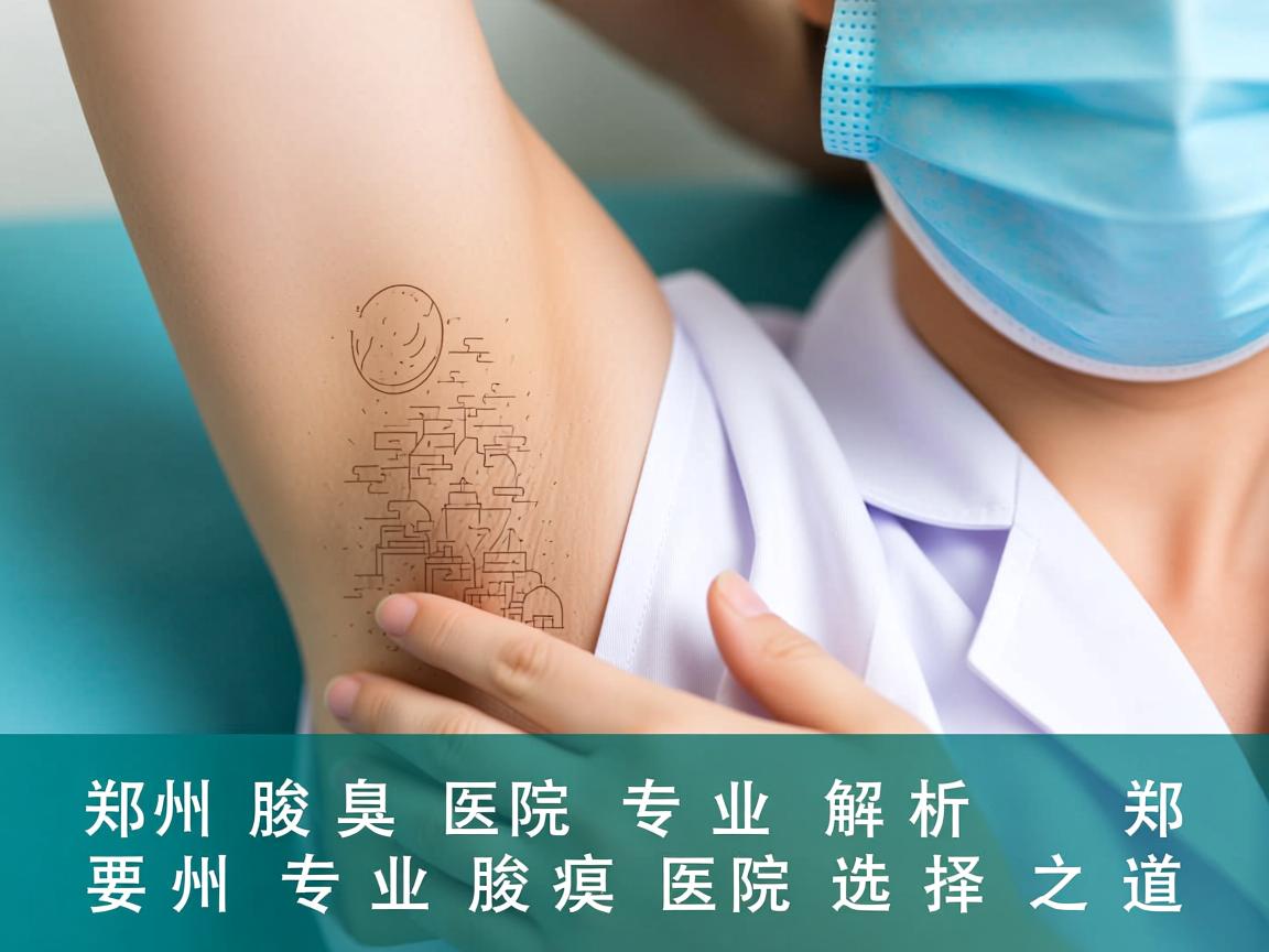 郑州腋臭医院专业解析，郑州专业腋臭医院的选择之道