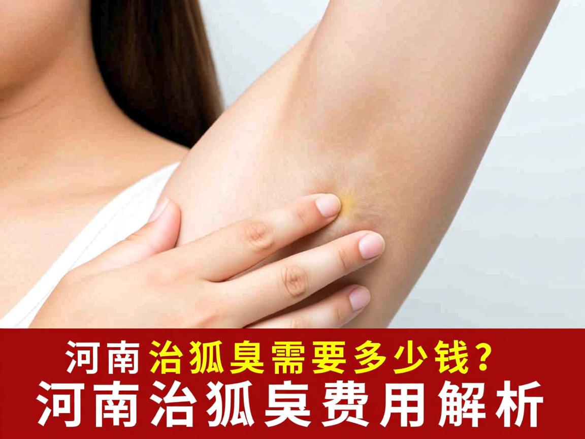 在河南治狐臭需要多少钱？河南治狐臭费用解析