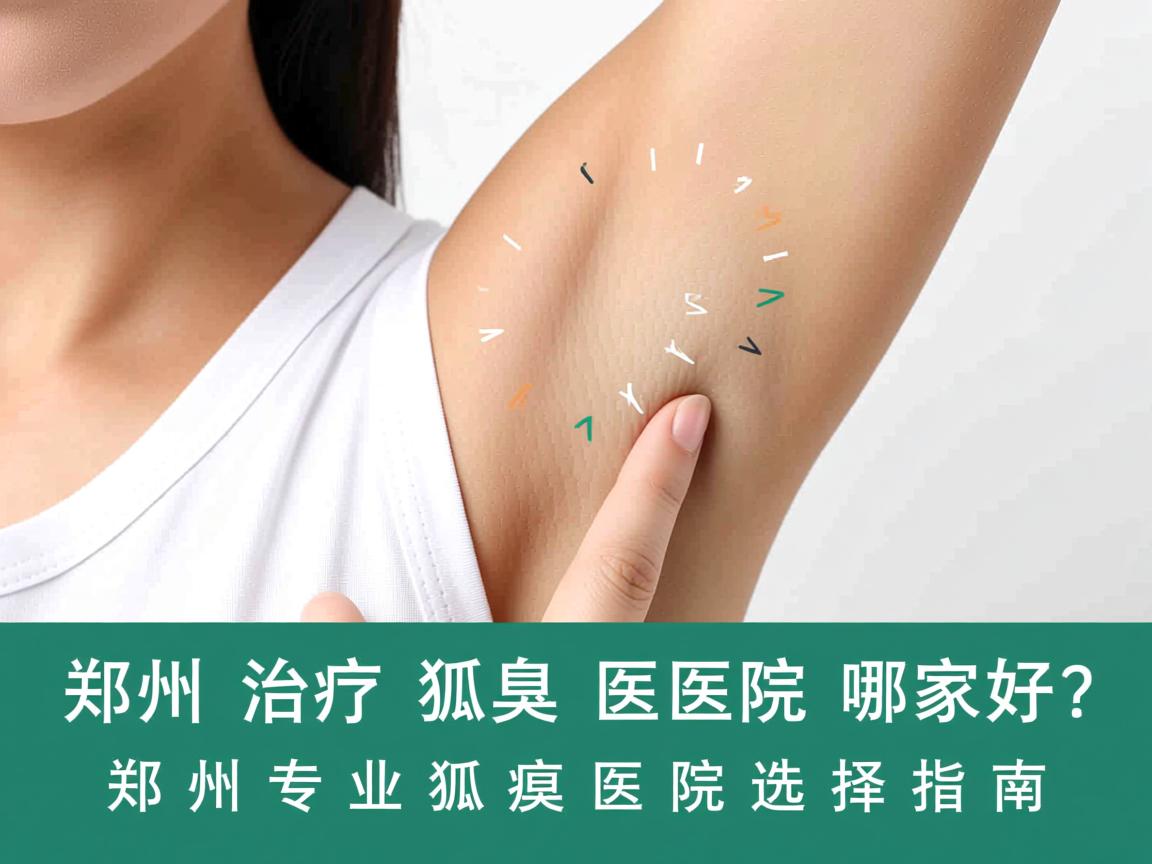 郑州治疗狐臭医院哪家好？郑州专业狐臭医院选择指南