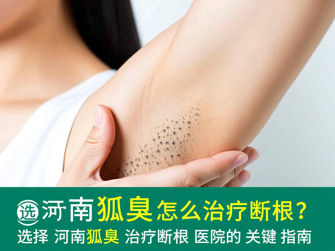 河南狐臭怎么治疗断根？选择河南狐臭治疗断根医院的关键指南
