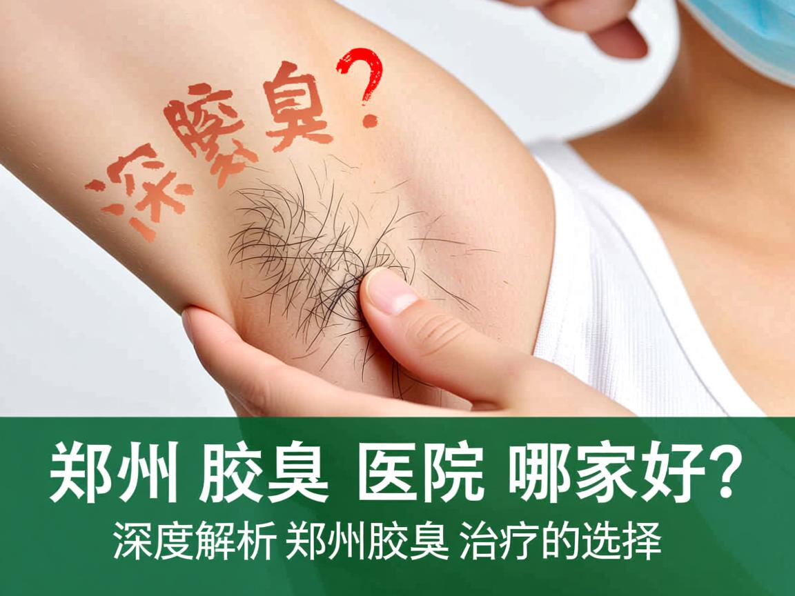 郑州治疗腋臭医院哪家好？深度解析郑州腋臭治疗的选择