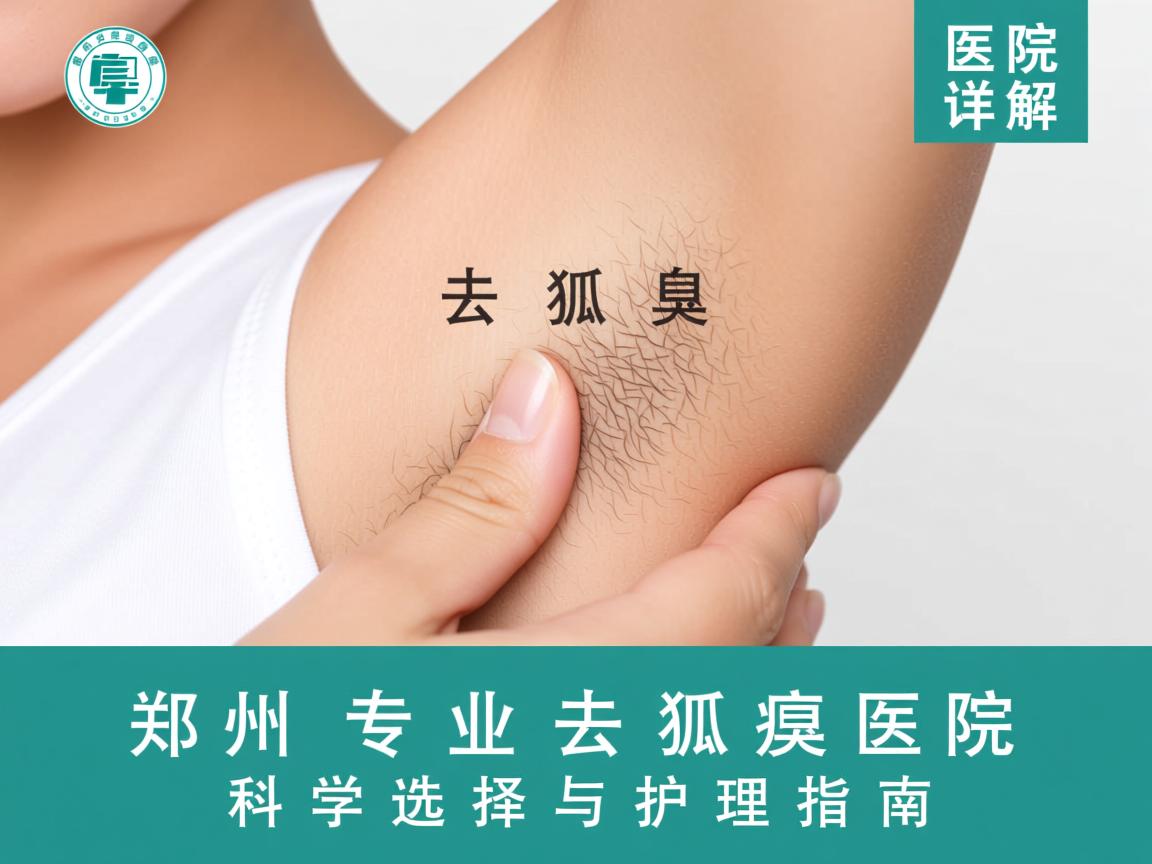 郑州去狐臭医院详解，郑州专业去狐臭医院的科学选择与护理指南