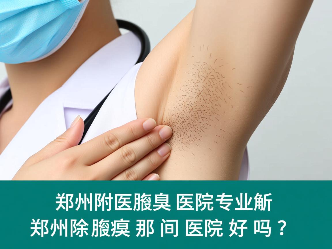 郑州附医腋臭医院专业解析，郑州除腋臭那间医院好吗？