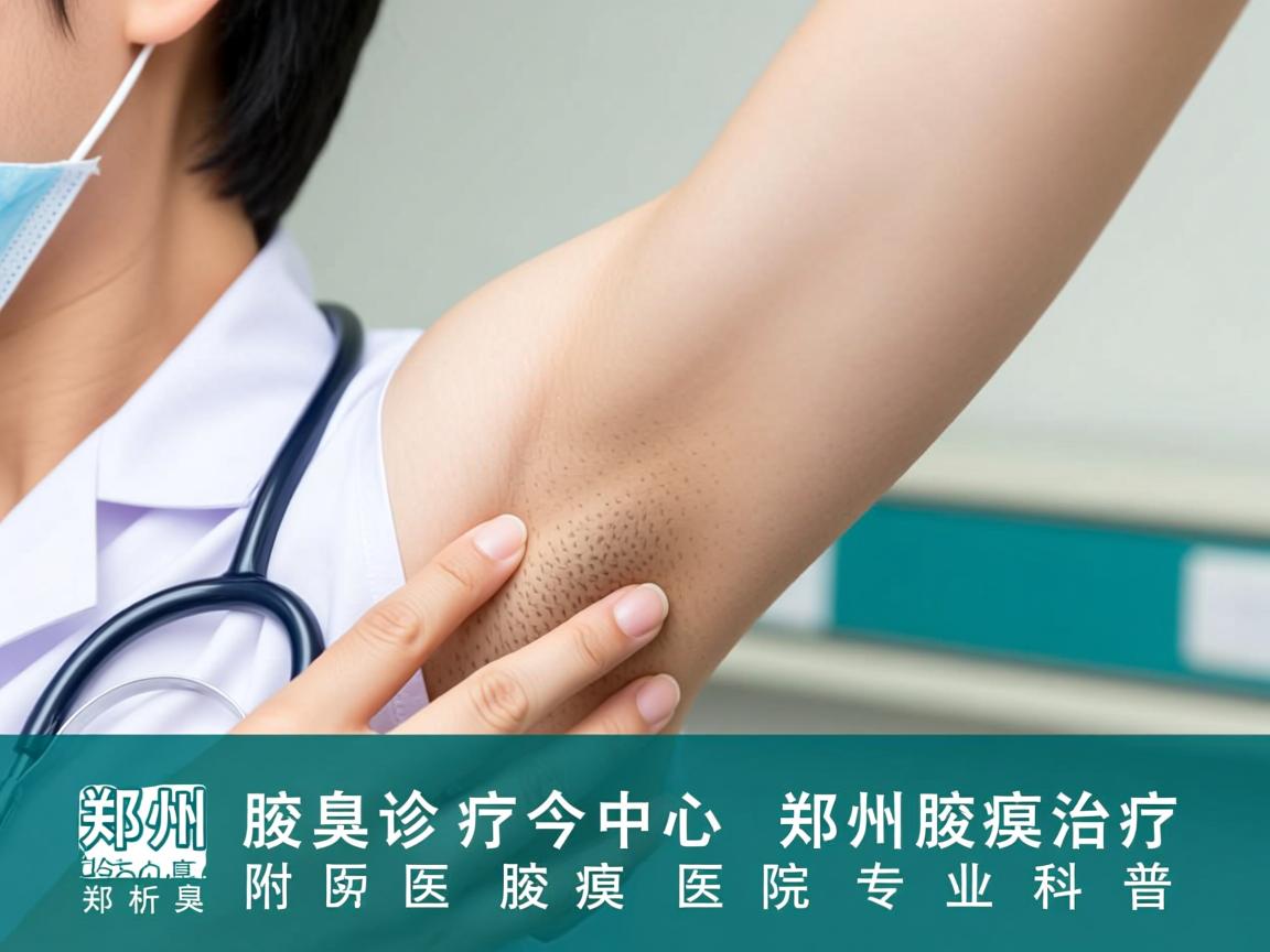 郑州腋臭诊疗中心解析腋臭治疗，郑州附医腋臭医院专业科普