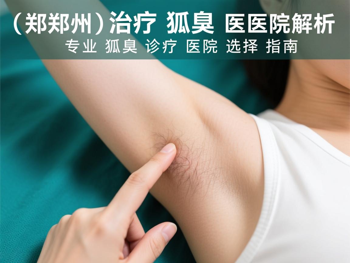 郑州治疗狐臭医院解析，专业狐臭诊疗医院的选择指南