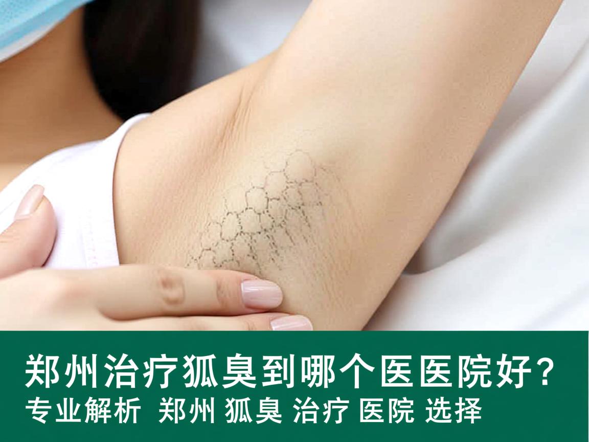 郑州治疗狐臭到哪个医院好？专业解析郑州狐臭治疗医院选择
