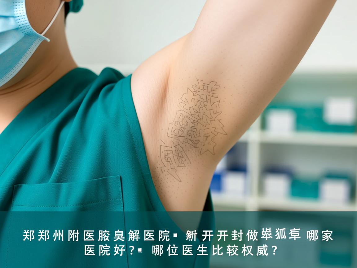 郑州附医腋臭医院解析，开封做狐臭哪家医院好？哪位医生比较权威？