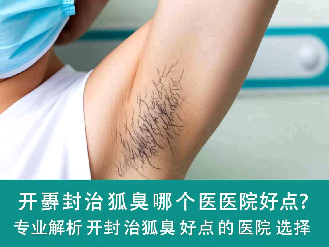 开封治狐臭哪个医院好点？专业解析开封治狐臭好点的医院选择
