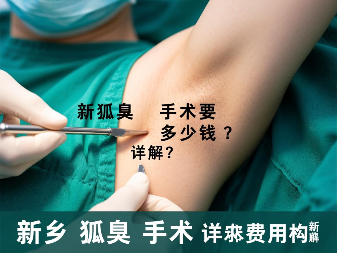 新乡狐臭手术要多少钱?详解新乡狐臭手术费用构成 新乡狐臭手术要多少钱?详解新乡狐臭手术费用构成