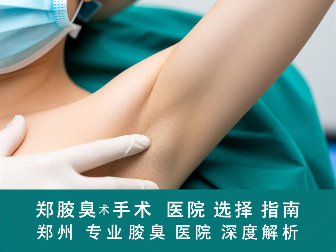郑州腋臭手术医院选择指南,郑州专业腋臭医院深度解析 郑州腋臭手术医院选择指南,郑州专业腋臭医院深度解析