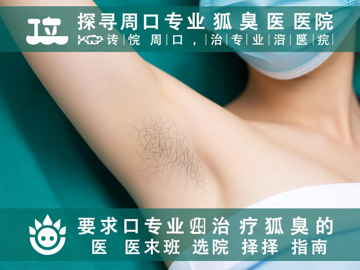 探寻周口专业狐臭医院，周口专业治疗狐臭的医院选择指南