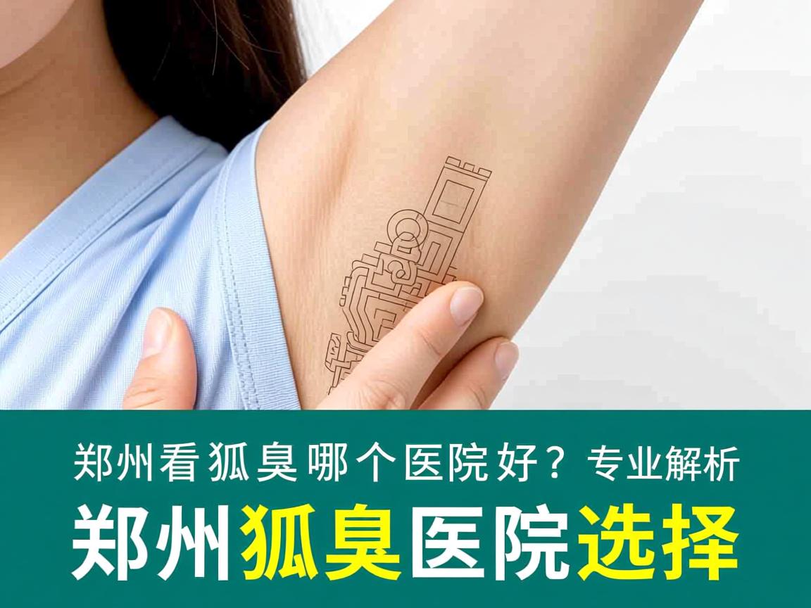 郑州看狐臭哪个医院好？专业解析郑州狐臭医院选择