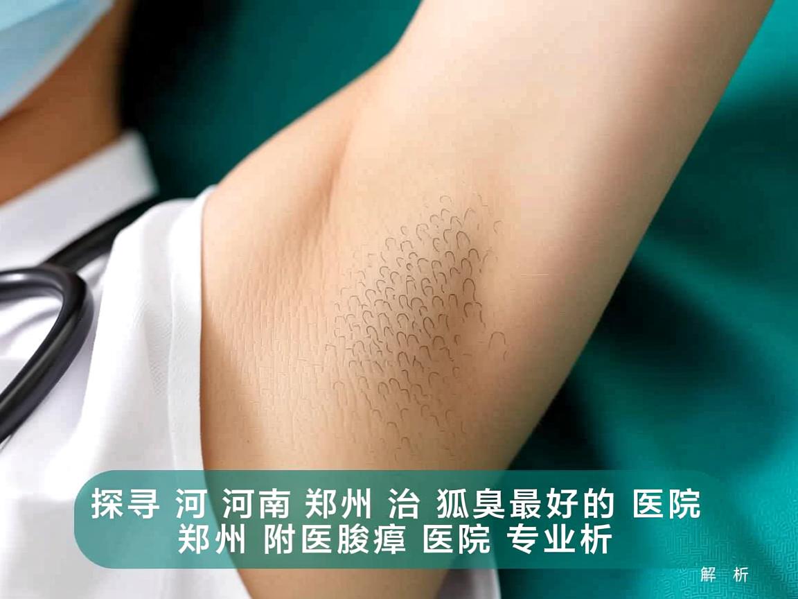 探寻河南郑州治狐臭最好的医院,郑州附医腋臭医院专业解析 探寻河南郑州治狐臭最好的医院,郑州附医腋臭医院专业解析