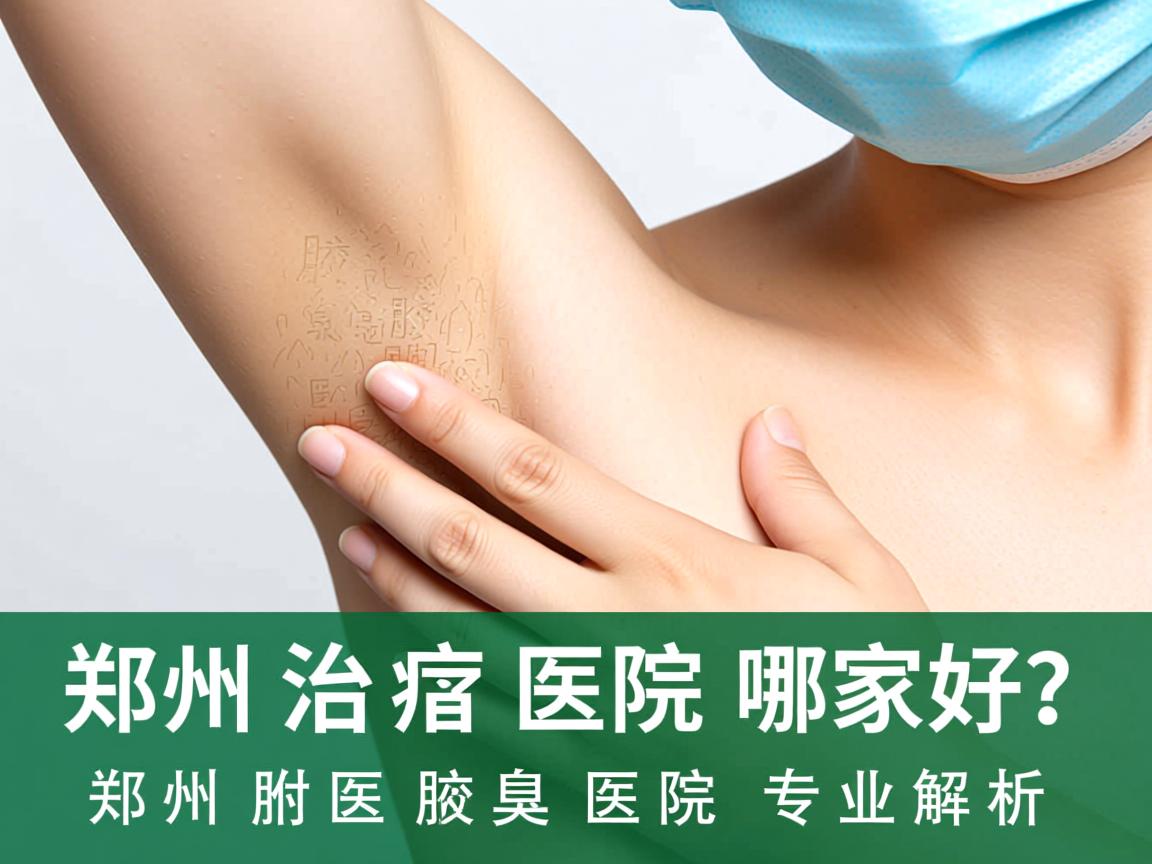 郑州治疗腋臭医院哪家好？郑州附医腋臭医院专业解析